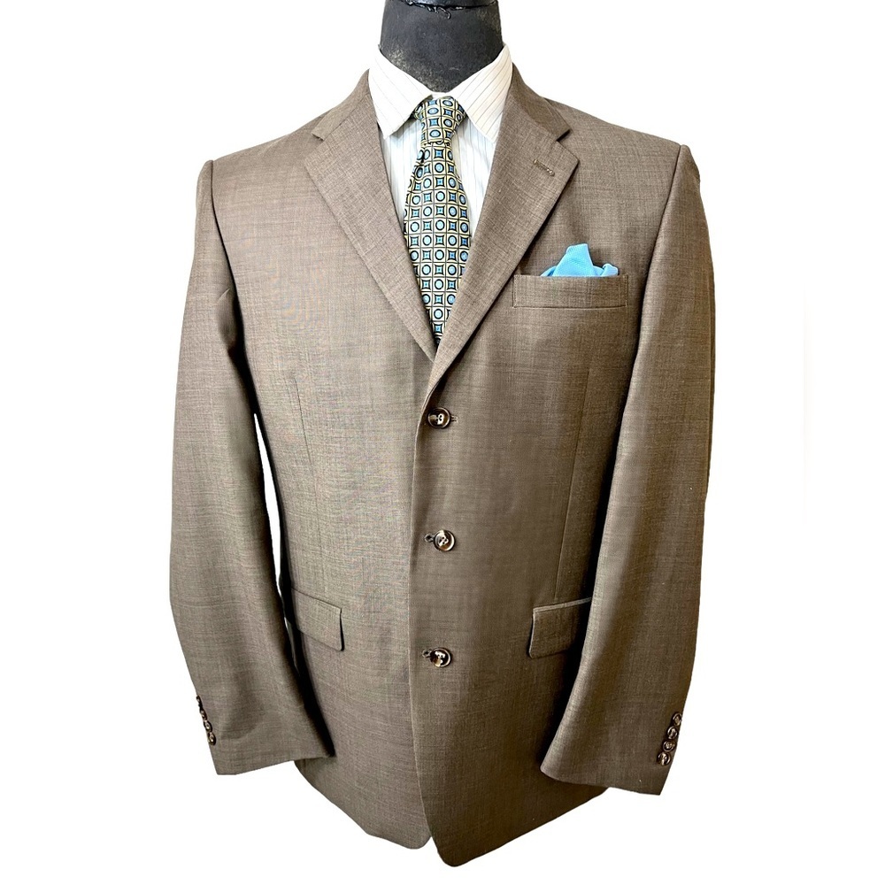 Axcess A Claiborne Company Mens Amazingly Stylish Mens Dress Blazer 100% Wool☑️